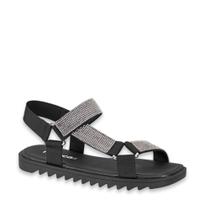 Sandália Brilho Feminina Rasteira Moleca Tratorada 5454.117 Sandália Brilho Feminina Rasteira Moleca Tratorada 5454.117