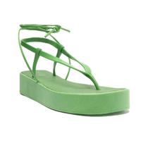 Sandália Brizza Flatform com Amarração