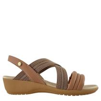 Sandália Campesí Feminina com Tiras Cruzadas Elásticas CE233