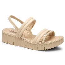 Sandália Campesí Flatform CP377 Feminino Marfim