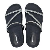 Sandália Careflex Anatômica Papete com Brilho