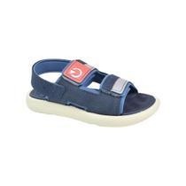 Sandália Cartago Infantil Bege Azul Vermelho