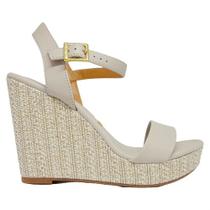 Sandália casual elegante vizzano anabela meia pata original