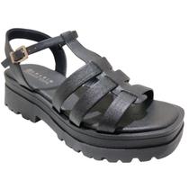 Sandália Casual Feminina Flat Tratorada Ramarim 38503