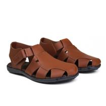 Sandália Casual Masculino de Couro FP6400 Conforto