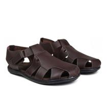 Sandália Casual Masculino de Couro FP6400 Conforto