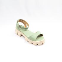 Sandalia Chic Line Fly Pistache Luxo Sandalia Chic Line Fly Pistache Luxo