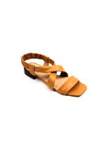 Sandália Chic Line Luxo Napa Caramelo Sandália Chic Line Luxo Napa Caramelo