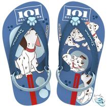 Sandalia Chinelo 101 Dalmatas Disney Kids Infantil Baby Lançamento Novidade Conforto