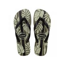 Sandalia chinelo aloha havaianas - musgo