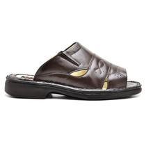 Sandalia Chinelo Anti Stress Ranster Confort Couro 2600-CAFE Sandalia Chinelo Anti Stress Ranster Confort Couro 2600-CAFE