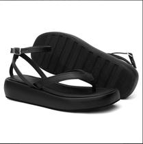 Sandália Chinelo Feminina Papete Plataforma Blogueira Estilosa e Confortável Sandália Chinelo Feminina Papete Plataforma Blogueira Estilosa e Confortável