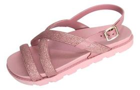 Sandália Chinelo Feminino Brilho Miss Miss 10268