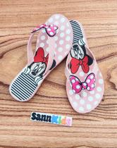 Sandália Chinelo Infantil Emborrachado Macio e Confortável Minnie Sandália Chinelo Infantil Emborrachado Macio e Confortável Minnie