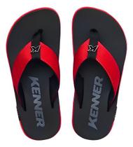 Sandalia Chinelo Kenner Kivah Dlk 04 Vermelho Cod: 16948