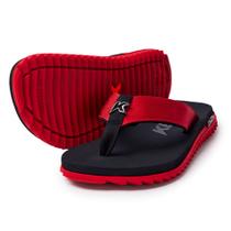 Sandalia/chinelo kenner original kivah pro dlk preto/vermelho