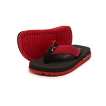 Sandalia/chinelo kenner original kivah pro kids preto/vermelho