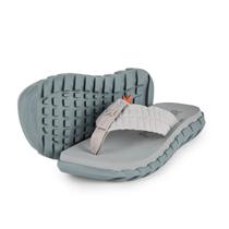 Sandalia/chinelo kenner original mega puffer cinza