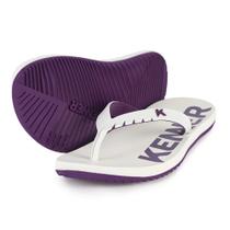 Sandalia/chinelo kenner original red branco/roxo