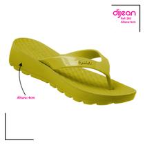 Sandália Chinelo Ortopédica Esporão Salto Tamanco Plataforma E.V.A 282 Dijean Sandália Chinelo Ortopédica Esporão Salto Tamanco Plataforma E.V.A 282 Dijean