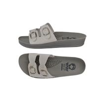sandália chinelo ortopédico anti stress anabela para esporão casual confortavel 33 ao 40