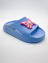 Sandália Chinelo Slide Nuvem Menina Infantil com Borboleta Leve Confortável Moda Sandália Chinelo Slide Nuvem Menina Infantil com Borboleta Leve Confortável Moda