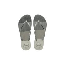 Sandalia chinelo slim palette glow havaianas - branco