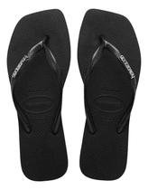 Sandália Chinelo Slim Square Logo Metallic Havaianas 2024 Sandália Chinelo Slim Square Logo Metallic Havaianas 2024