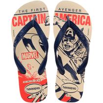 Sandália Chinelo Top Marvel Logomania Havaianas