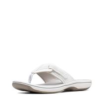 Sandália Clarks Brinkley Jazz Branca Leve EVA 10 US Sandália Clarks Brinkley Jazz Branca Leve EVA 10 US