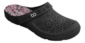 Sandália Clog Feminina Nellie Estilosa Confortável Boa Onda