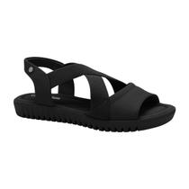 Sandália Comfortflex 2443306 Esporão Plataforma Baixa Elastico Feminino