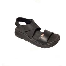 Sandalia Comfortflex Feminina Elastico Conforto Anabela 68404