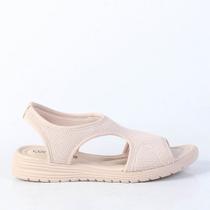 Sandália Comfortflex Flat Form 2351402 Bege