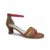 Sandalia Comfortflex Salto Conforto 22-59404 Avela/Rosa Sandalia Comfortflex Salto Conforto 22-59404 Avela/Rosa