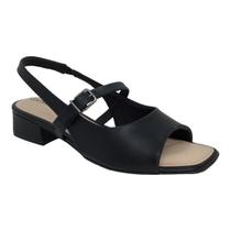 Sandália Comfortflex Slingback Salto Baixo Sandália Comfortflex Slingback Salto Baixo
