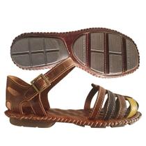 Sandália Confort Couro SC33.01 Sandália Confort Couro SC33.01