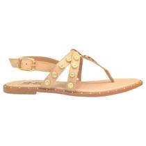 Sandália couro com tachas nude updn 5588527 Sandália couro com tachas nude updn 5588527