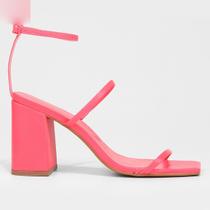 Sandália Couro Santa Lolla Salto Bloco Feminina Sandália Couro Santa Lolla Salto Bloco Feminina