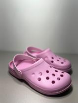 Sandália Crock Fillon 5252 Rosa Lilás Confortável Verão Sandália Crock Fillon 5252 Rosa Lilás Confortável Verão