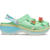 Sandália Crocs Animal Crossing Platform Clog Multi