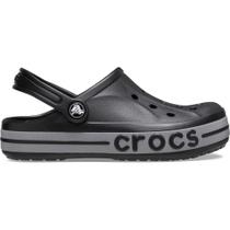 Sandália crocs bayaband reflective band clog t black