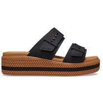 Sandália crocs brooklyn woven buckle black Sandália crocs brooklyn woven buckle black