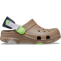 Sandália crocs classic all terrain clog k khaki/multi