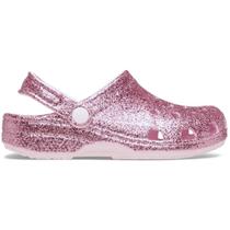 Sandália Crocs Classic Chunky Glitter Clog K Pink Milk Sandália Crocs Classic Chunky Glitter Clog K Pink Milk