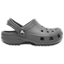 Sandália crocs classic clog infantil slate gray