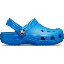 Sandália crocs classic clog kids bright cobalt