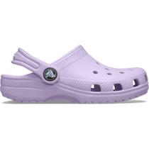 Sandália crocs classic clog kids navy lavender
