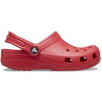 Sandália crocs classic clog kids varsity red