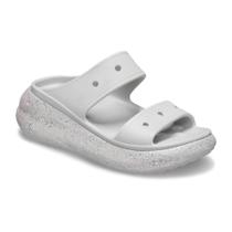 Sandália crocs classic crush plastaform glitter sandal atmosphere